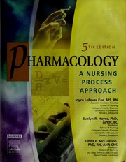Cover of: Pharmacology | Joyce LeFever Kee