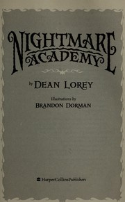 Cover of: Nightmare Academy