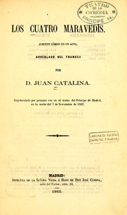 Cover of: Los cuatro maravedís: juguete cómico en un acto