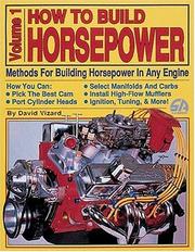 Cover of: How to Build Horsepower by David Vizard