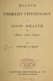 Cover of: Ellis's Primary physiology