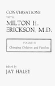 Cover of: Conversations With Milton H. Erickson, MD by Milton H. Erickson