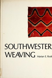Cover of: Southwestern weaving