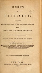 Cover of: Elements of chemistry by J. L. Comstock, J. L. Comstock