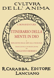 Cover of: Itinerario Nella Mente Di Dio: E Riduzioni Delle Arti Alla Teologia