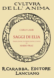 Cover of: Saggi Di Elia by 
