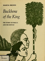 Cover of: Backbone of the king by Marcia Brown