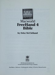 Cover of: Macworld FreeHand 4 bible by Deke McClelland