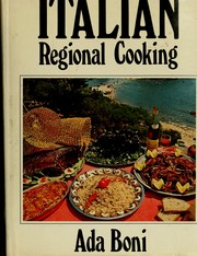 Cover of: Italian regional cooking