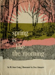 Cover of: Spring is like the morning
