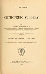 Cover of: A treatise on orthopaedic surgery