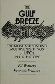 Cover of: The Gulf Breeze sightings by Ed Walters