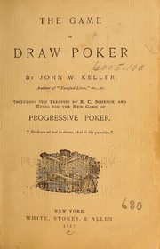 Cover of: The game of draw poker by John William Keller