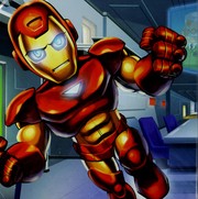 Cover of: Iron Man springs into action!