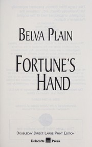 Cover of: Fortune's Hand by Belva Plain