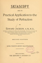 Cover of: Skiascopy and its practical application to the study of refraction