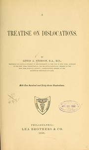 Cover of: A treatise on dislocations. | Lewis Atterbury Stimson