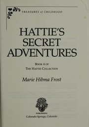 Cover of: Hattie's secret adventures