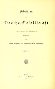 Cover of: Goethes eigenhändige Reinschrift des west-östlichen Divan by Johann Wolfgang von Goethe