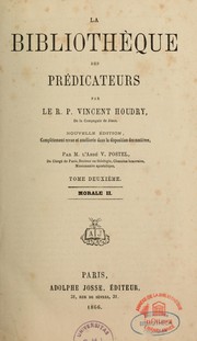 Cover of: La bibliothèque des prédicateurs