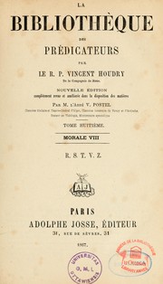 Cover of: La bibliothèque des prédicateurs