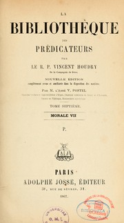 Cover of: La bibliothèque des prédicateurs