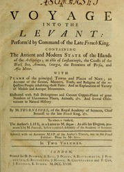 A voyage into the Levant by Joseph Pitton de Tournefort