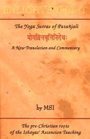 Cover of: Enlightenment: The Yoga Sutras of Patanjali A New Translation and Commentary
