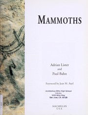 Cover of: Mammoths by Adrian Lister