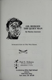 Cover of: Gil Hodges: the quiet man