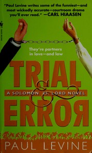 Trial & error by Levine, Paul