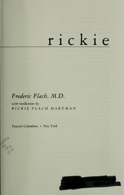 Cover of: Rickie by MD Frederic  Flach