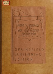 Cover of: Speech of John T. Stuart, September 4th, 1877