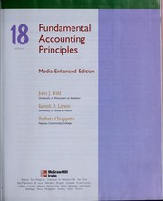 Cover of: Fundamental accounting principles by John J. Wild, John J. Wild