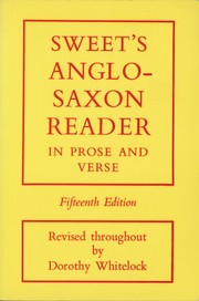 Cover of: Sweet's Anglo-Saxon Reader: In Prose and Verse
