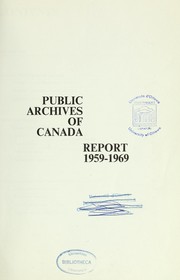 Cover of: Rapport sur les Archives publiques by Gustave Lanctôt