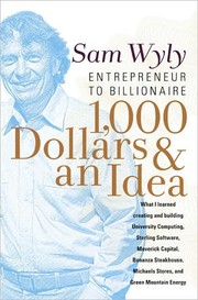 Cover of: 1,000 dollars and an idea: building companies and a billion-dollar fortune