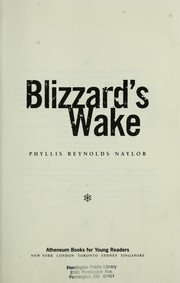 Cover of: Blizzard's wake by Jean Little