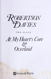 Cover of: At my heart