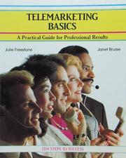 Cover of: Telemarketing basics | Julie Freestone