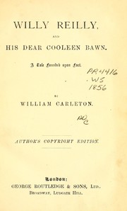 Cover of: Willy Reilly and his dear Cooleen Bawn