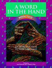 Cover of: A Word in the Hand Book 2 by Jane Kitterman, S. Harold Collins