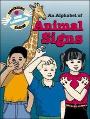 Cover of: An Alphabet of Animal Signs (Beginning Sign Language Series)