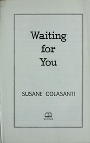 Cover of: Waiting for you by Susane Colasanti