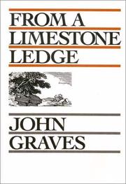 Cover of: From a limestone ledge by Graves, John