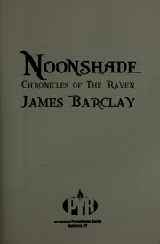 Cover of: Noonshade by James Barclay