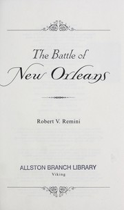 Cover of: The Battle of New Orleans