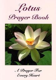 Cover of Lotus prayer book by Unknown