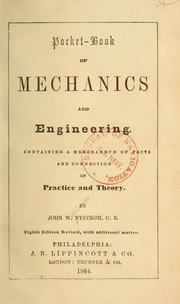 Cover of: Pocket-book of mechanics and engineering