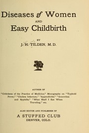 Cover of: Diseases of women and easy childbirth